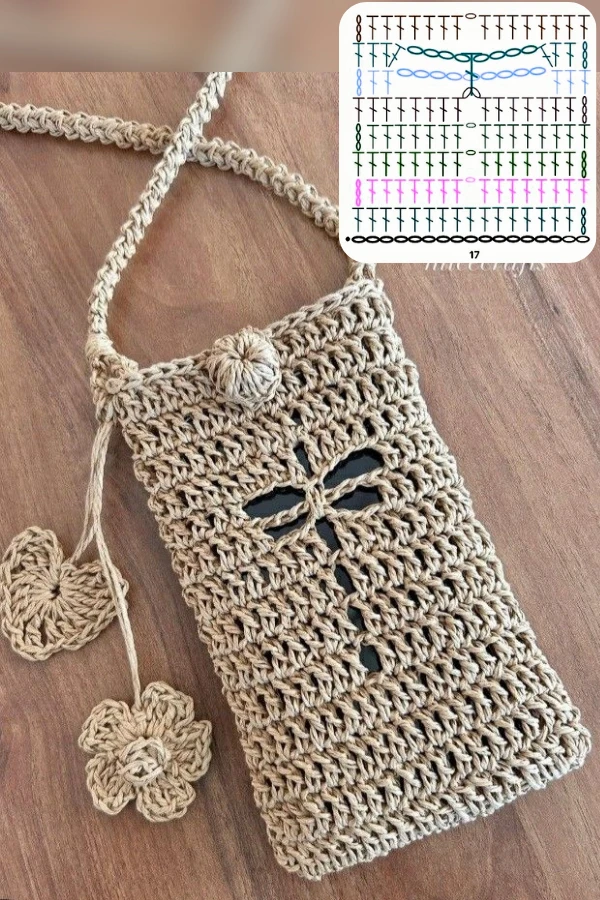 🧶Bolsinhas de Crochê para Celular: Modelos Criativos para Cada Estilo e Ocasião