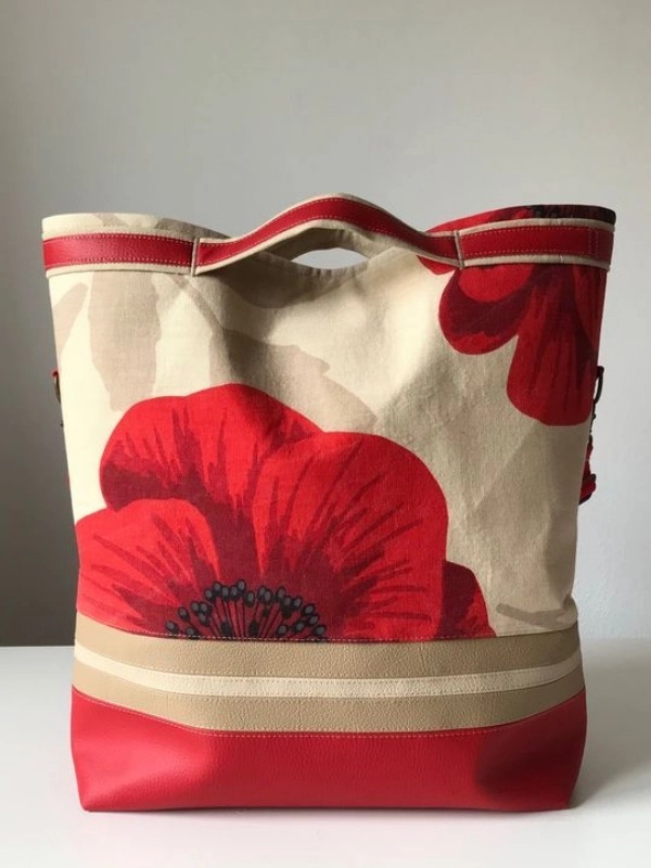 🪡DIY Bolsas de Tecido: Inspire-se com 17 Modelos Florais Lindos e Criativos