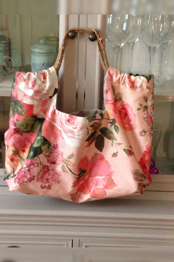 🪡DIY Bolsas de Tecido: Inspire-se com 17 Modelos Florais Lindos e Criativos