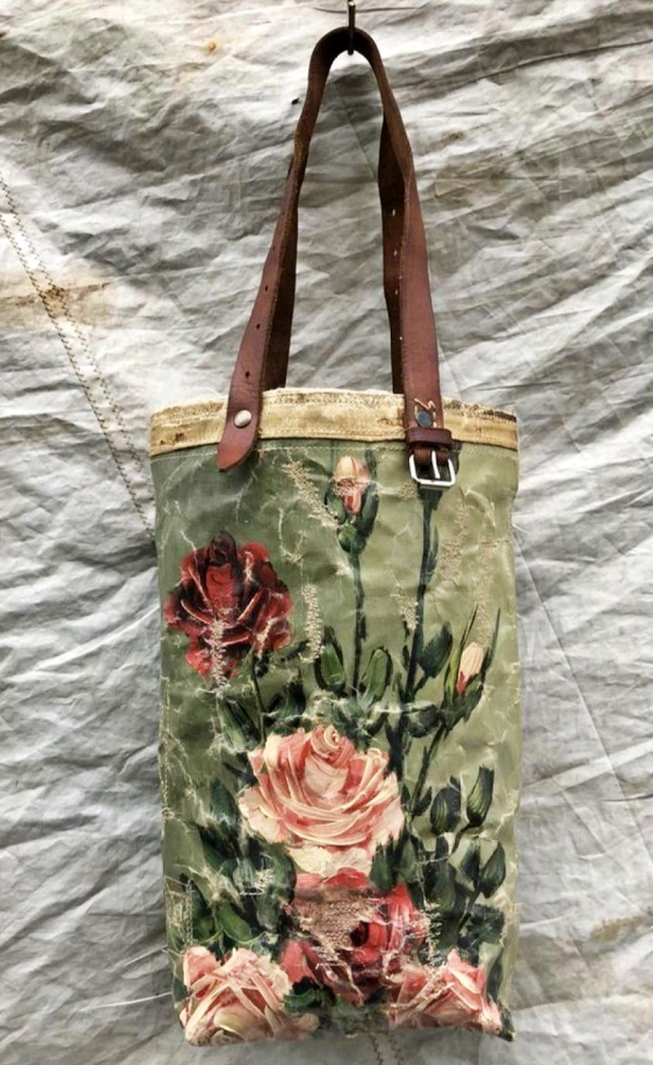 🪡DIY Bolsas de Tecido: Inspire-se com 17 Modelos Florais Lindos e Criativos