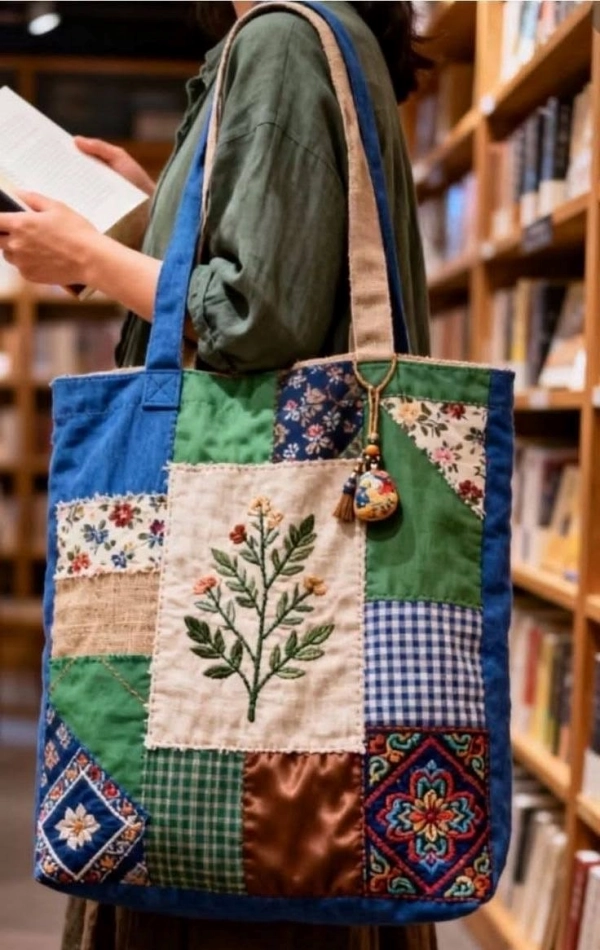 🪡DIY Bolsas de Tecido: Inspire-se com 17 Modelos Florais Lindos e Criativos