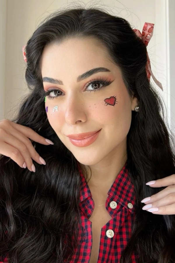 🎀Looks de Festa Junina Femininos: 19 Inspirações de Penteados e Makes Criativas