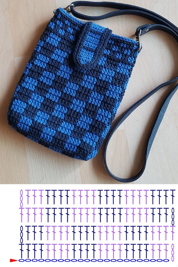 🧶Modelos de Porta Celular de Crochê para Deixar Seus Looks Mais Charmosos
