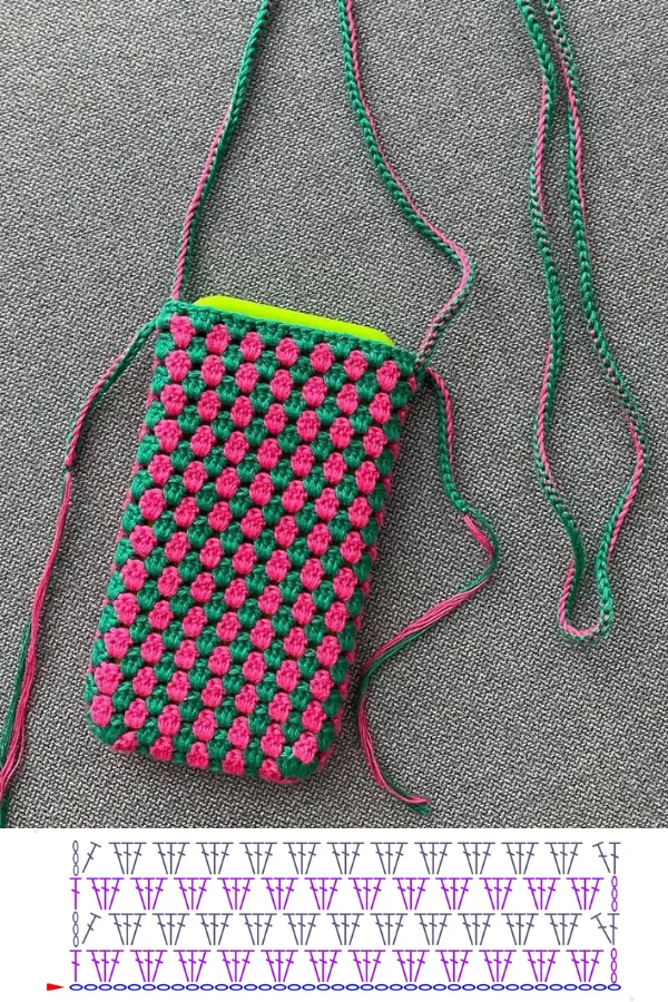 🧶Modelos de Porta Celular de Crochê para Deixar Seus Looks Mais Charmosos