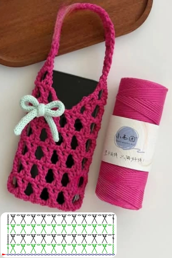 🧶Modelos de Porta Celular de Crochê para Deixar Seus Looks Mais Charmosos