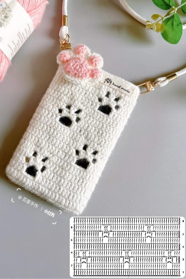 🧶Modelos de Porta Celular de Crochê para Deixar Seus Looks Mais Charmosos
