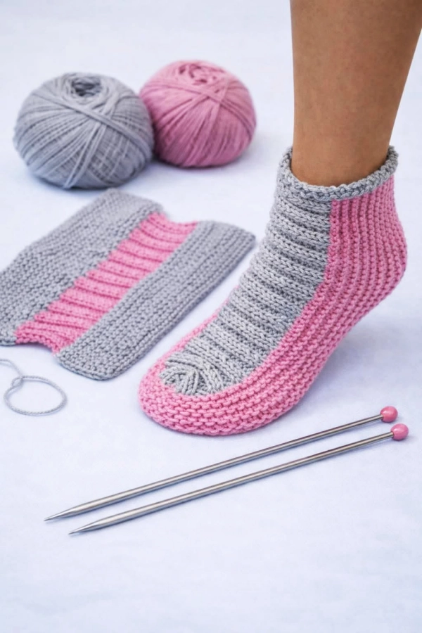 🧶14 Sapatilhas de Crochê ou Tricô para Bebês e Adultos: Ideias Charmosas para o Inverno