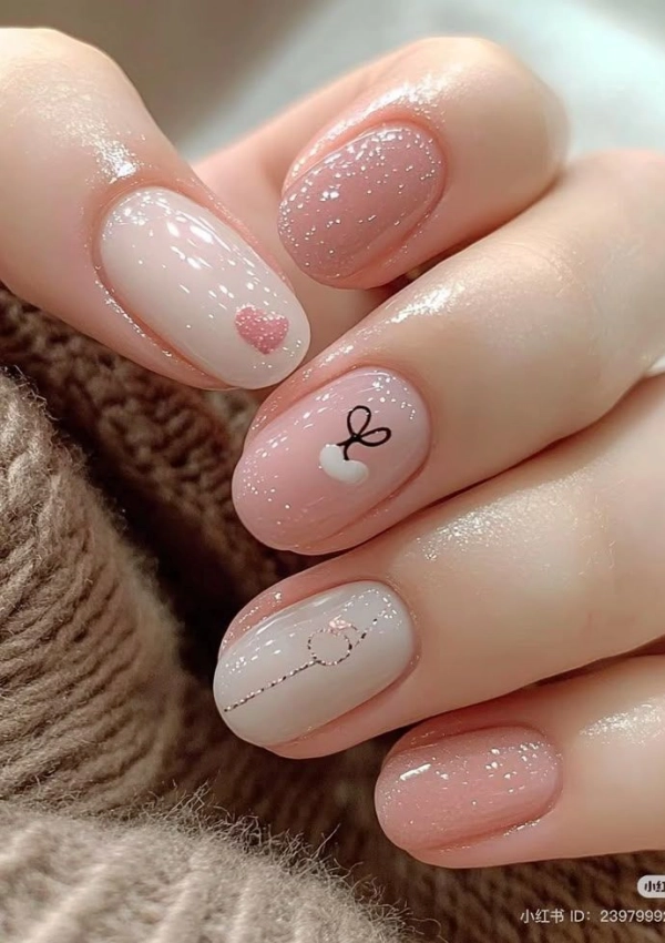 💅💕Mãos Bonitas e Românticas: Cores e Corações nas Unhas para Arrasar no Dia dos Namorados