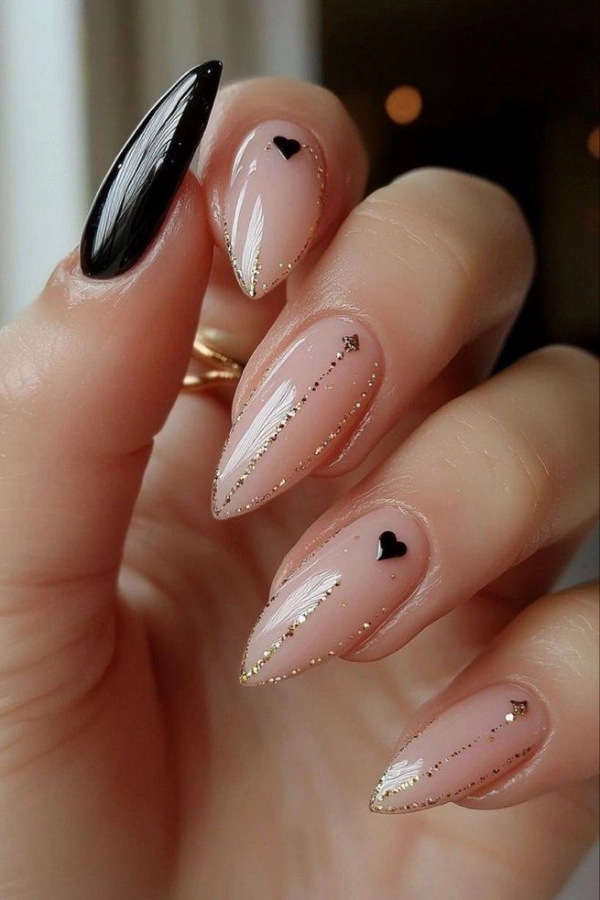 💅💕Mãos Bonitas e Românticas: Cores e Corações nas Unhas para Arrasar no Dia dos Namorados