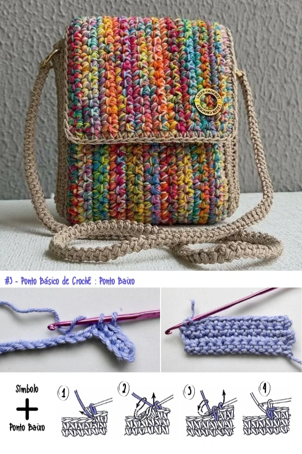 🧶Bolsas Pequenas de Crochê: 14 Modelos Lindos, Versáteis e Fáceis de Fazer