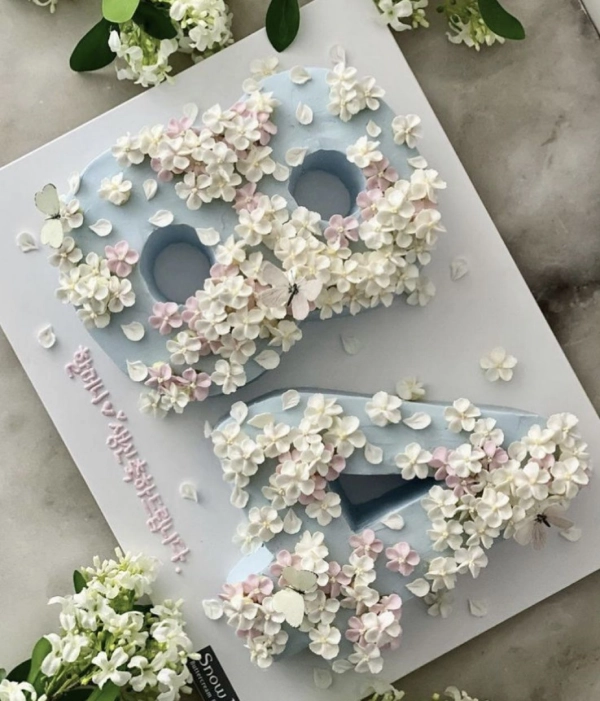 🎂Bolos de Aniversário Decorados: 22 Modelos Lindos, Criativos e com Bolos de Número