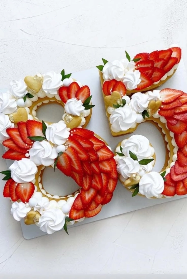 🎂Bolos de Aniversário Decorados: 22 Modelos Lindos, Criativos e com Bolos de Número
