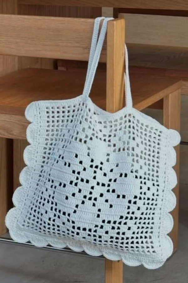 👜Bolsas Brancas de Crochê: 18 Modelos Elegantes que Destacam a Beleza dos Pontos