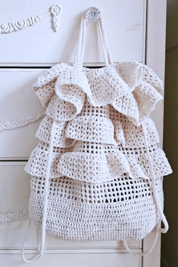 👜Bolsas Brancas de Crochê: 18 Modelos Elegantes que Destacam a Beleza dos Pontos