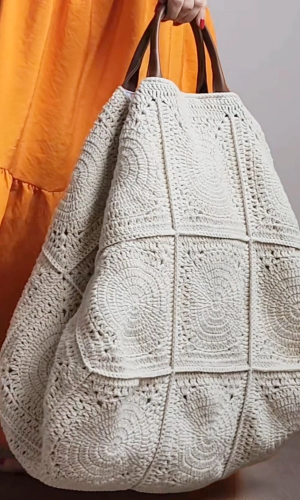 👜Bolsas Brancas de Crochê: 18 Modelos Elegantes que Destacam a Beleza dos Pontos