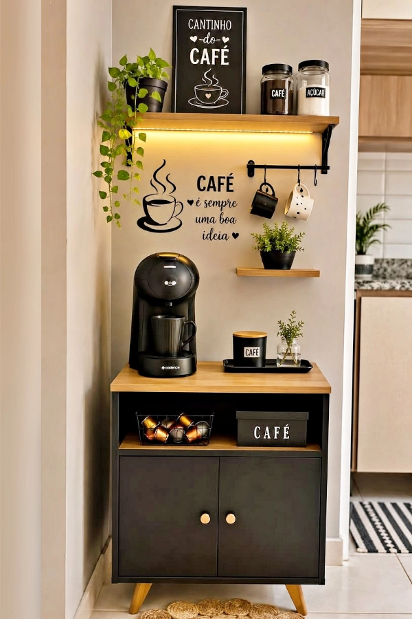 ☕Cantinho do Café: 20 Ideias Modernas e Aconchegantes para Decorar com Estilo