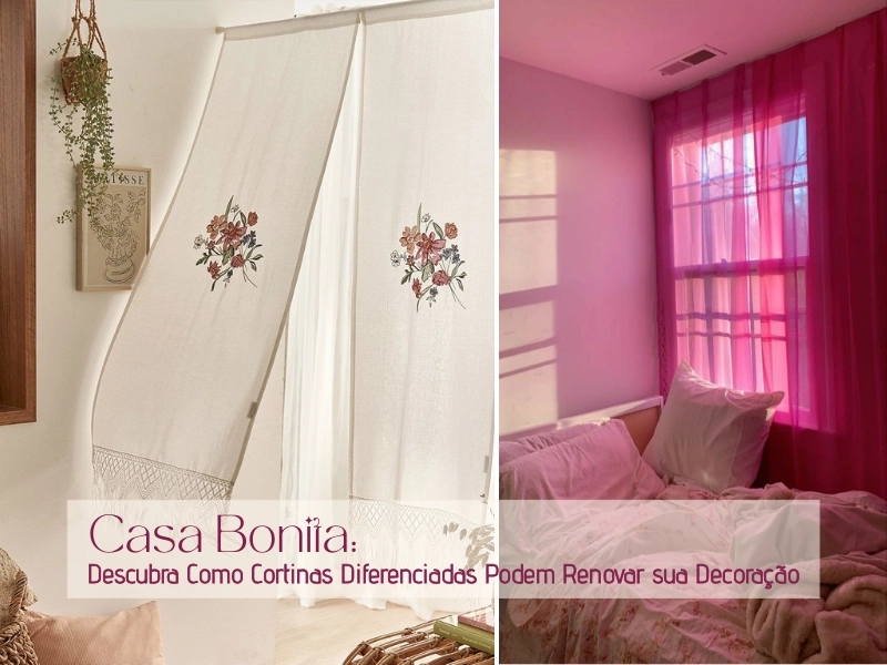 🏡Casa Bonita: Descubra Como Cortinas Diferenciadas Podem Renovar sua Decoração
