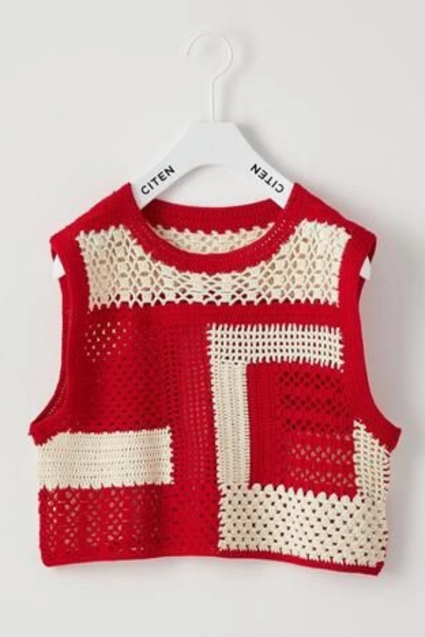 🧶DIY Coletes de Crochê: 15 Modelos Modernos com Gráficos para se Inspirar