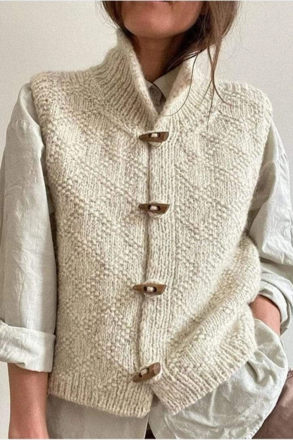 🧶18 Modelos de Coletes de Tricô para Inspirar Looks Elegantes e Confortáveis