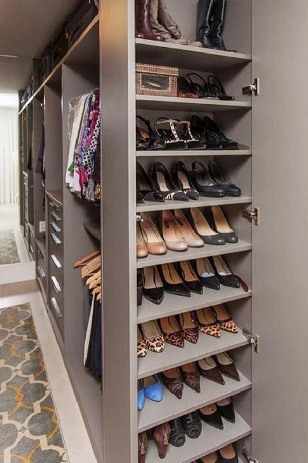 🏡Casa Bonita e Organizada: 14 Ideias para Montar um Cantinho dos Sapatos