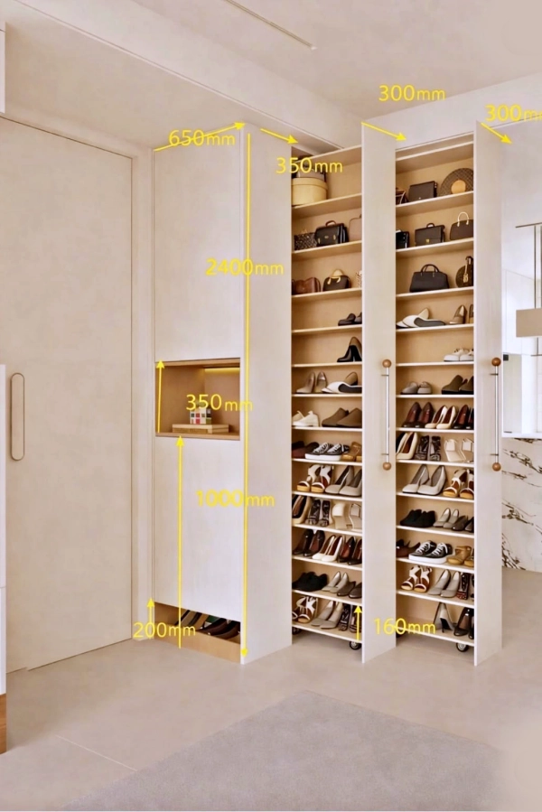 🏡Casa Bonita e Organizada: 14 Ideias para Montar um Cantinho dos Sapatos