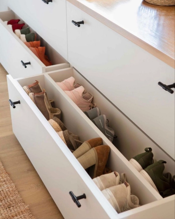 🏡Casa Bonita e Organizada: 14 Ideias para Montar um Cantinho dos Sapatos