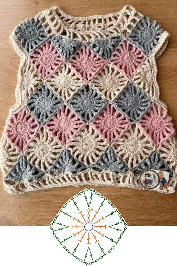 🧶Coletes de Crochê Femininos: 13 Modelos Lindos com Gráficos para se Inspirar