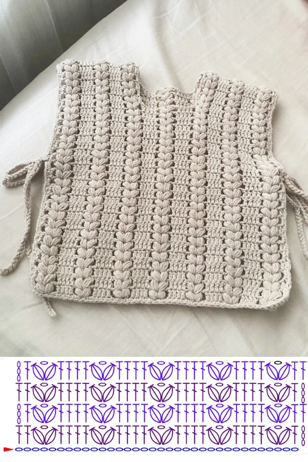 🧶Coletes de Crochê Modernos: 13 Modelos com Gráficos para Renovar o Look
