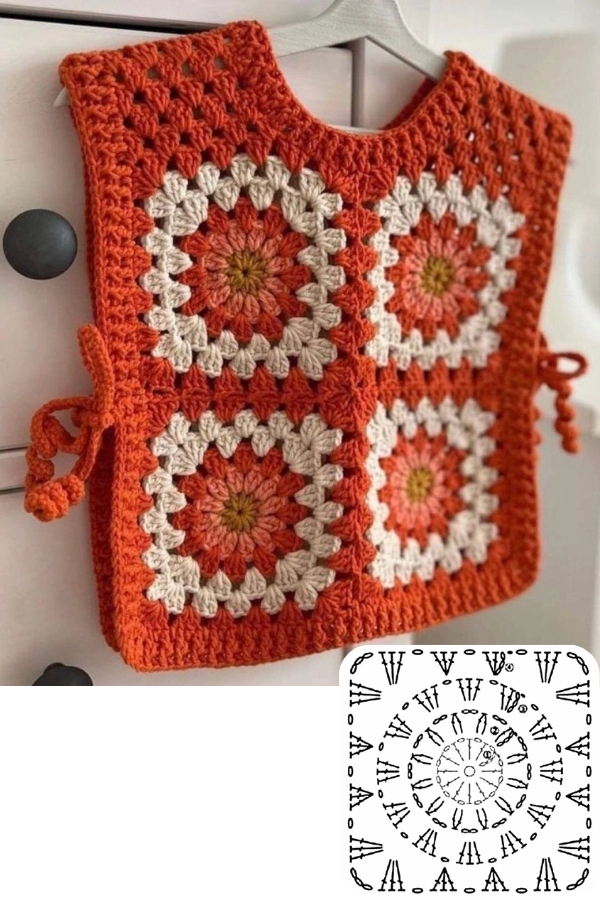 🧶Coletes de Crochê Modernos: 13 Modelos com Gráficos para Renovar o Look