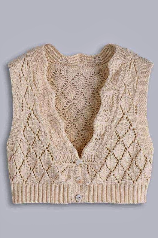 🧶17 Modelos de Coletes de Tricô: Modernos, Coloridos e Cheios de Charme ⭐