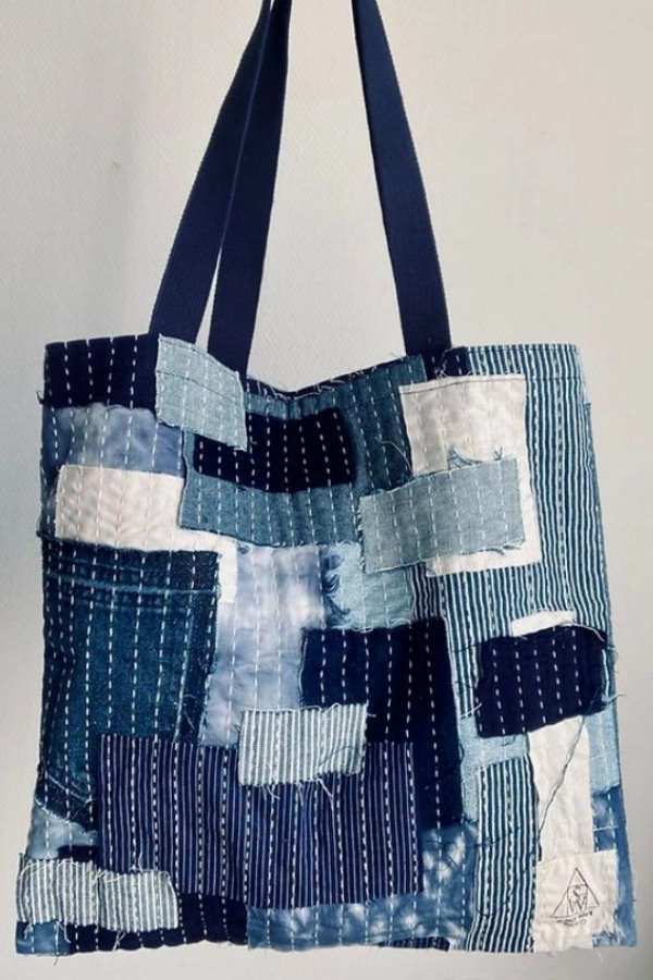 ♻️Reuse, Refaça e Reaproveite: 20 Ideias de Bolsas Feitas com Retalhos de Jeans