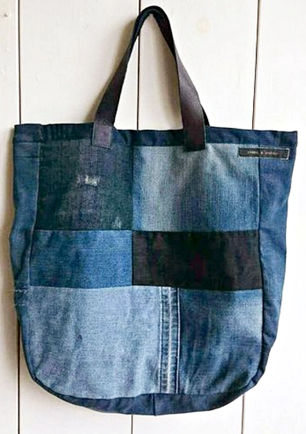 ♻️Reuse, Refaça e Reaproveite: 20 Ideias de Bolsas Feitas com Retalhos de Jeans
