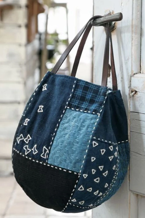 ♻️Reuse, Refaça e Reaproveite: 20 Ideias de Bolsas Feitas com Retalhos de Jeans