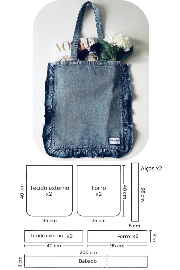 👜Bolsas de Tecido com Moldes: Ideias Criativas para Costurar, Usar ou Vender