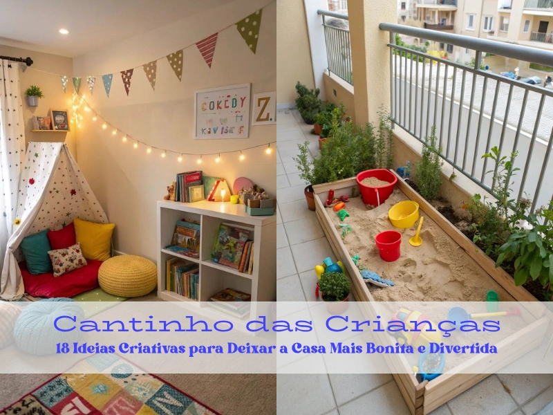 🏡 Cantinho das Crianças: 18 Ideias Criativas para Deixar a Casa Mais Bonita e Divertida
