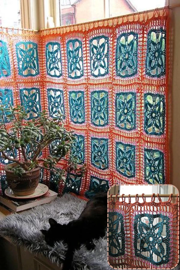 🧶Cortinas de Crochê para Inspirar: Modelos Charmosos e Cheios de Personalidade