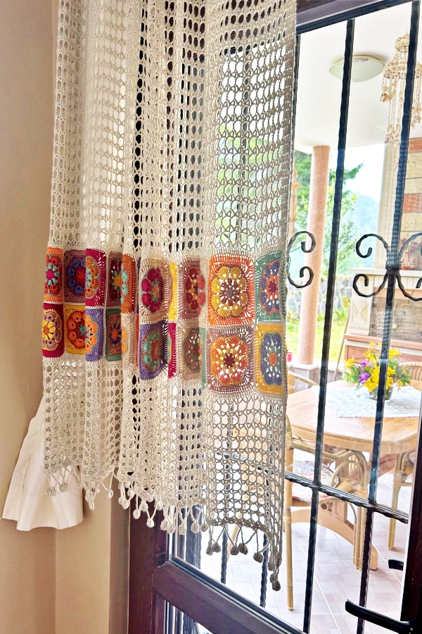 🧶Cortinas de Crochê para Inspirar: Modelos Charmosos e Cheios de Personalidade