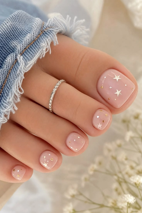 💅19 Ideias de Esmalte nos Pés: Cores e Nail Designs para Inspirar