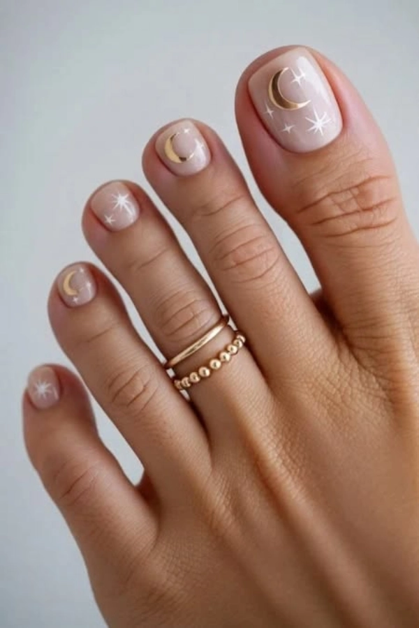 💅19 Ideias de Esmalte nos Pés: Cores e Nail Designs para Inspirar