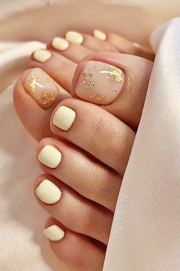 💅19 Ideias de Esmalte nos Pés: Cores e Nail Designs para Inspirar