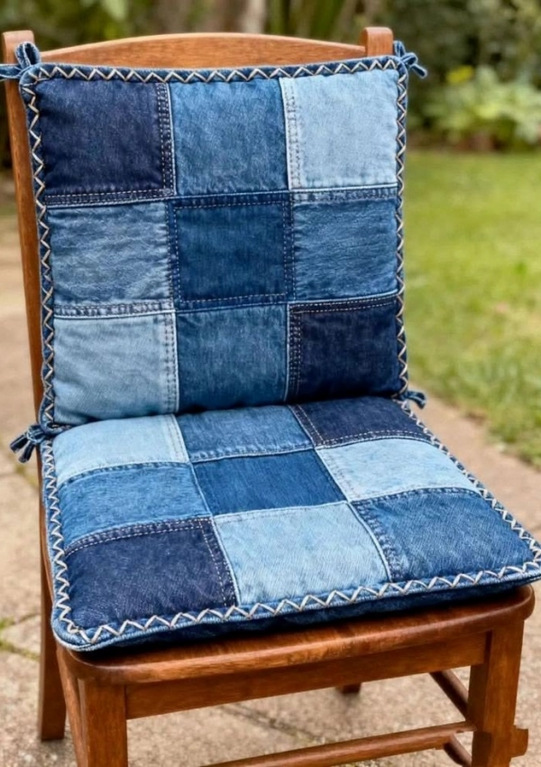 ♻️Reuse, Refaça e Reaproveite: 20 Ideias com Jeans Velho para Decorar a Casa