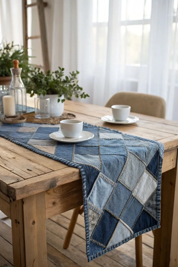 ♻️Reuse, Refaça e Reaproveite: 20 Ideias com Jeans Velho para Decorar a Casa