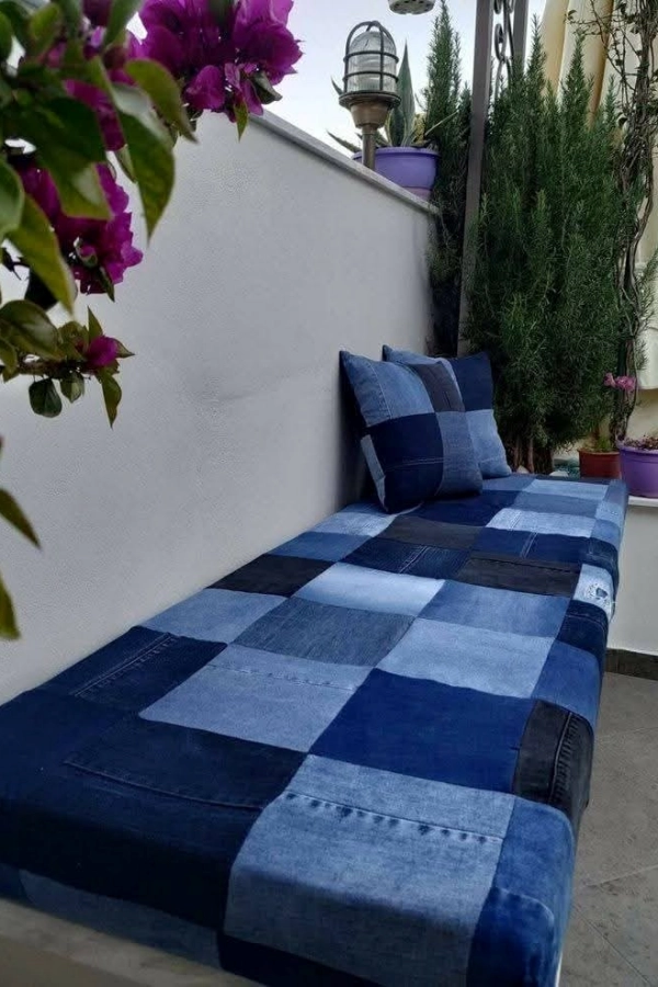♻️Reuse, Refaça e Reaproveite: 20 Ideias com Jeans Velho para Decorar a Casa