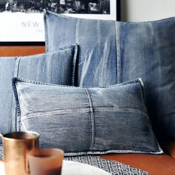 ♻️Reuse, Refaça e Reaproveite: 20 Ideias com Jeans Velho para Decorar a Casa