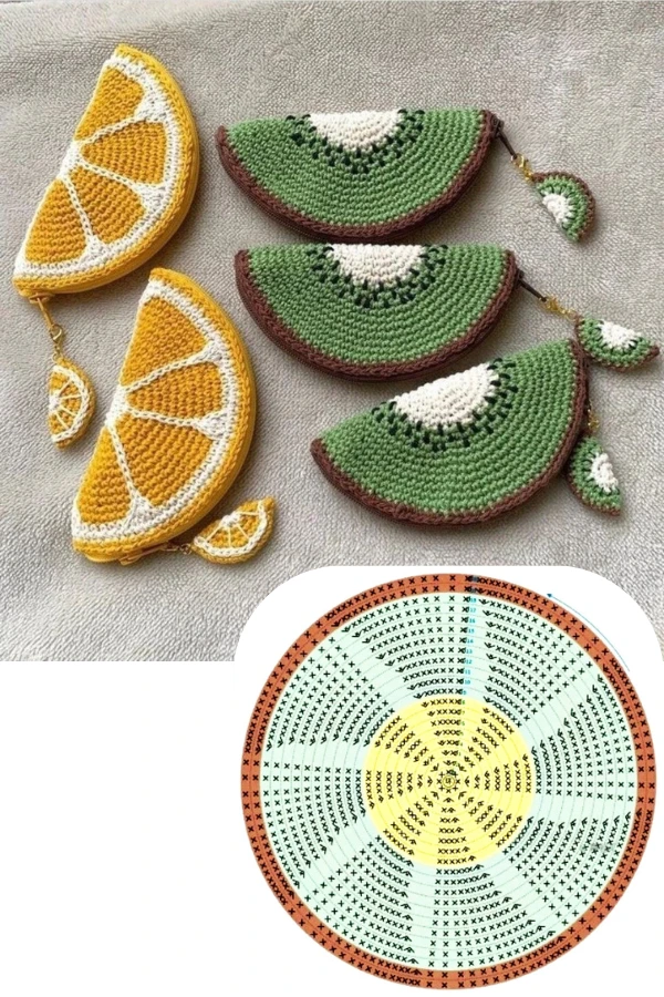 🧶Mini Bolsinhas de Crochê: 14 Modelos Criativos com Gráficos para Fazer