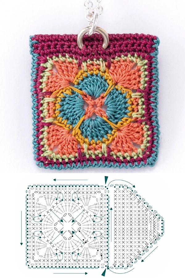🧶Mini Bolsinhas de Crochê: 14 Modelos Criativos com Gráficos para Fazer