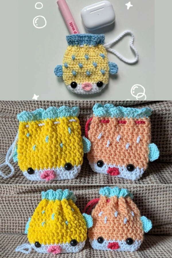 🧶Bolsinhas de Crochê com Gráficos: +14 Modelos Lindos e Criativos