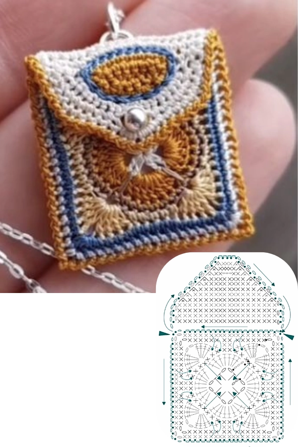 🧶Bolsinhas de Crochê com Gráficos: +14 Modelos Lindos e Criativos