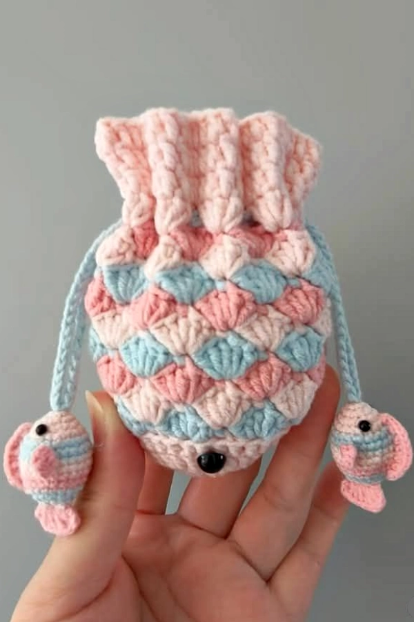 🧶Bolsinhas de Crochê com Gráficos: +14 Modelos Lindos e Criativos