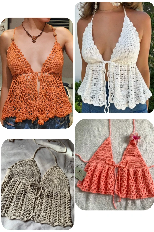 🧶Blusinhas de Crochê é Top! 53 Modelos para Curtir o Verão, da Praia às Festas | Parte 1